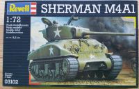 Sherman M4A1 - Měřítko: 1/72