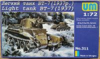 Light tank BT-7 (1937) - Měřítko: 1/72