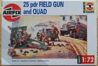 25 pdr FIELD GUN and QUAD - Měřítko: 1/72 AIRFIX