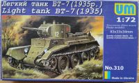 Light tank BT-7 (1935) - Měřítko: 1/72