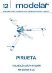 Volně létající vrtulník na motor 1 ccm | Digitální zpracování ve formátu .PDF - e-mail, Kopie plánku - vytištěno, fyzicky zasláno