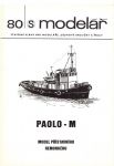 Model přístavního remorkéru | Digitální zpracování ve formátu .PDF - e-mail, Kopie plánku - vytištěno, fyzicky zasláno