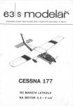 RC maketa letadla na motor 2,5 - 4 ccm | Digitální zpracování ve formátu .PDF - e-mail, Kopie plánku - vytištěno, fyzicky zasláno